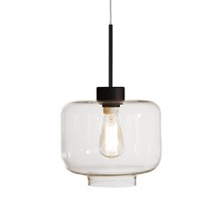 Globen Lighting Ritz Taklampa Klarglas/Mattsvart