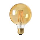 Pr Home Globlampa Led Elect Filament 95Mm 2,5W E27 Gold Dimbar