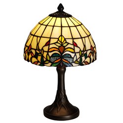 Nostalgia Design Lilja B09-25 Bordslampa 25Cm Tiffany