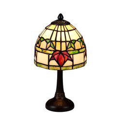 Nostalgia Design Fuchsia B99-15 Bordslampa Tiffany 15Cm