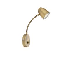 Aneta Lighting Sandnes 1:A Vägglampa Antik Exkl. Ljuskälla