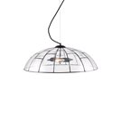 Globen Lighting Ombrello Pendel Klar/Svart