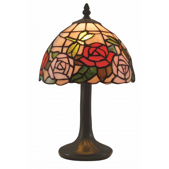 Norrsken Design Rosor B083057 Bordslampa Tiffany 20Cm