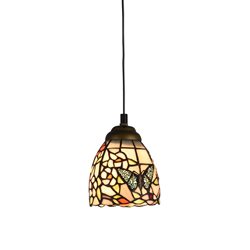 Norrsken Design Butterfly Lovers F053059 Fönsterlampa Tiffany