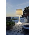 Konstsmide Assisi Bordslampa Solcell LED Vit