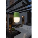 Konstsmide Assisi Bordslampa Solcellslampa/USB LED Grön/Vit