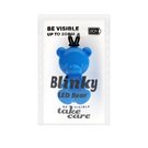 Save Lives Now Blinky Led Bear Blå
