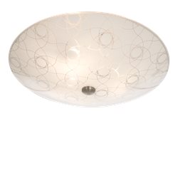 Aneta Lighting OXALIS plafond, vit/stål
