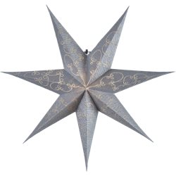 Star Trading Adventsstjärna Decorus Silver Exkl. Upphäng