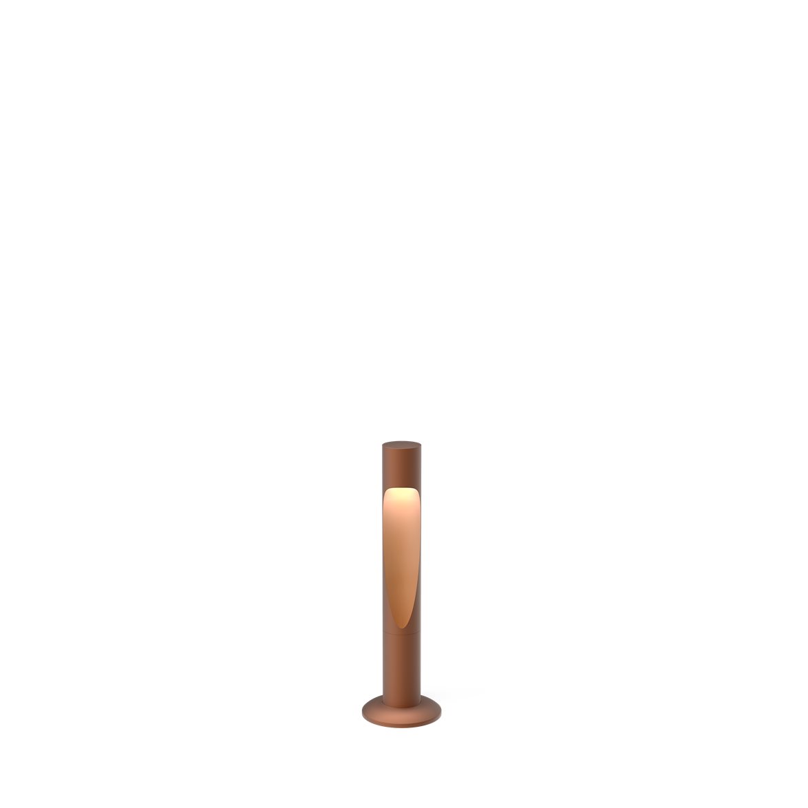 Flindt garden pollare short, corten
