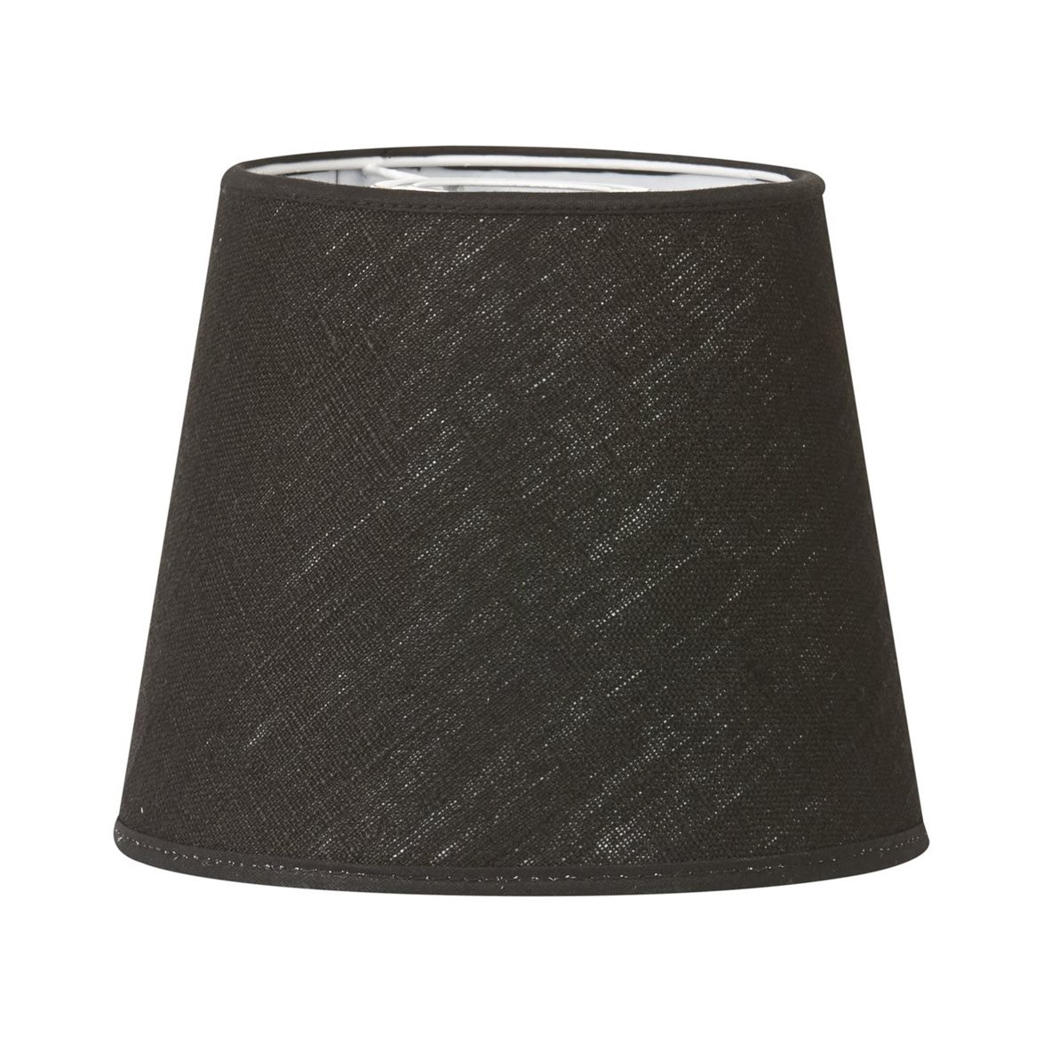 Mia L lin skärm, svart 17cm