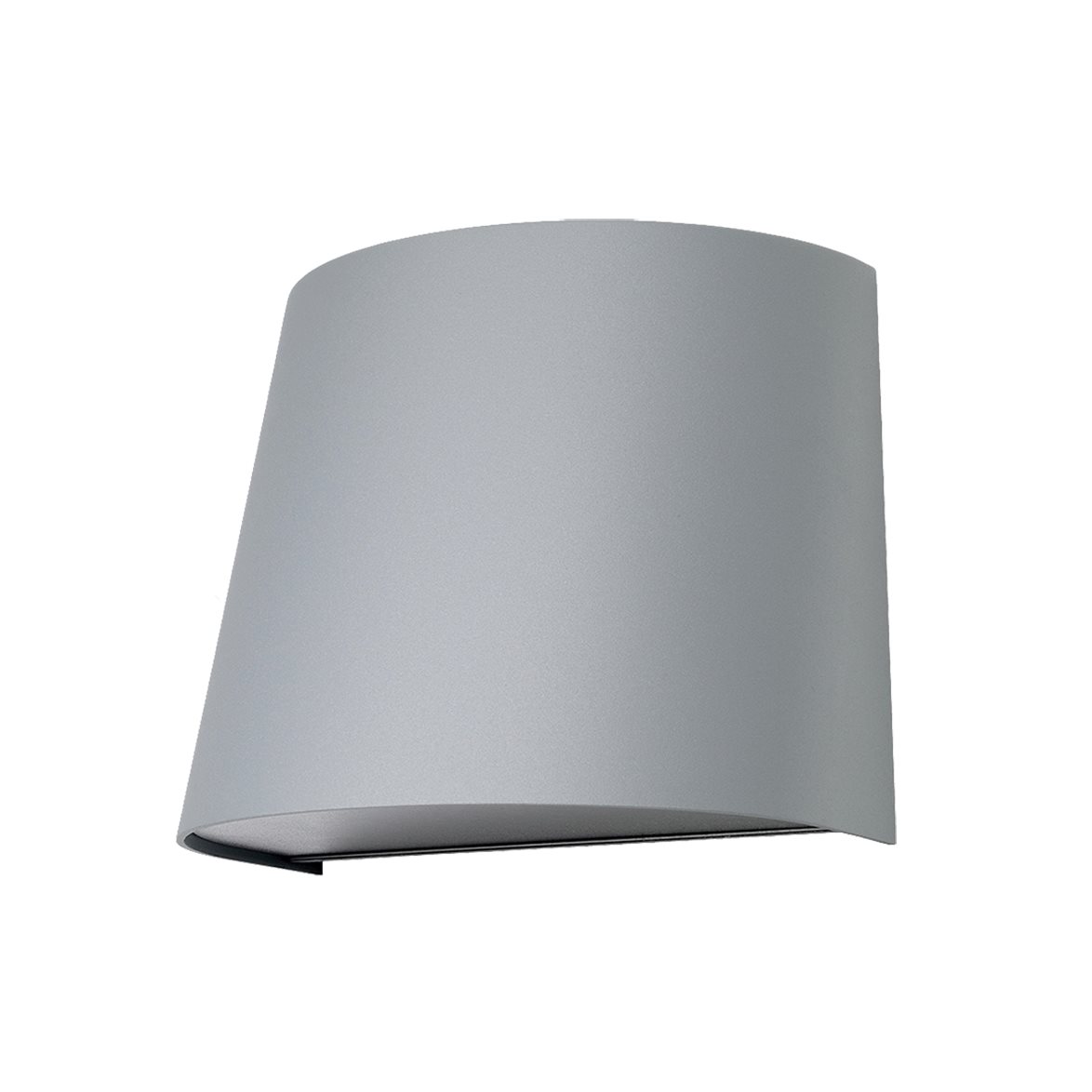 Maxi Vägglykta, alugrå