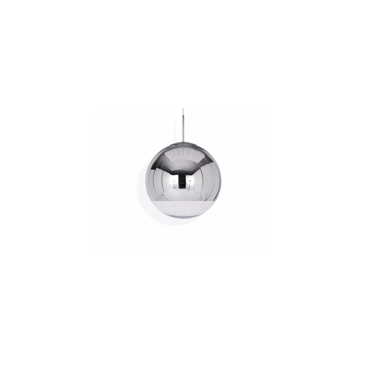 Mirror Ball 50 pendel, krom 50cm