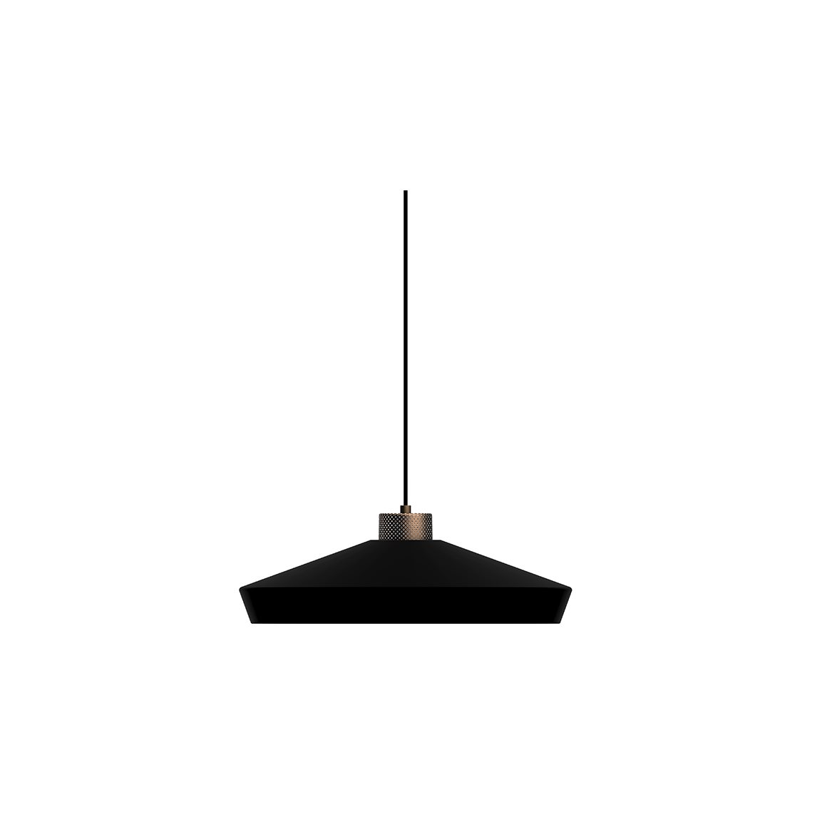 Edge pendel L Svart