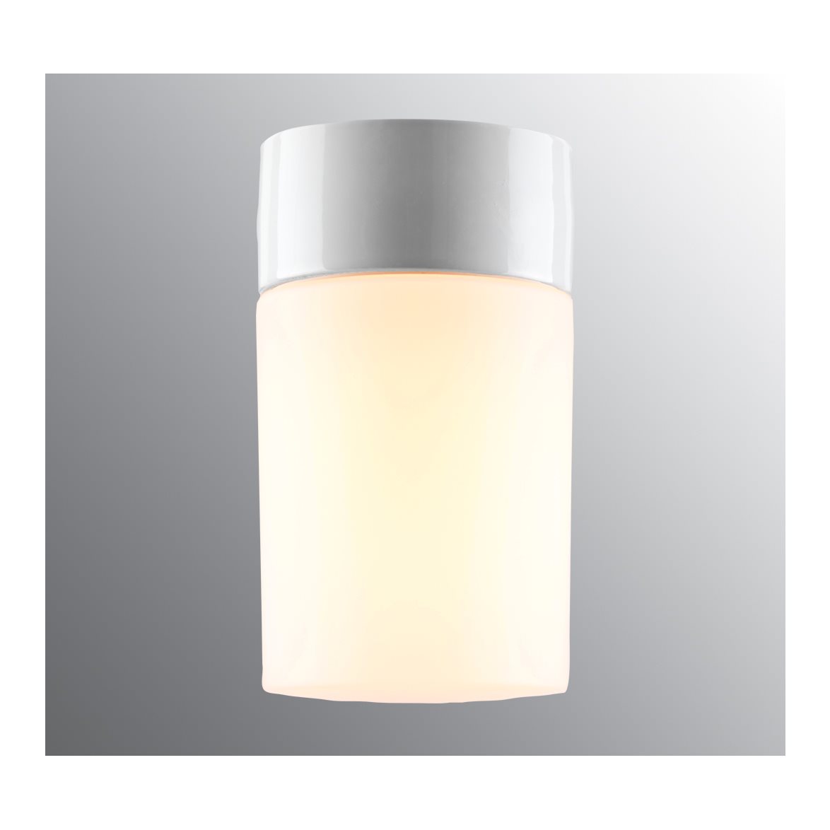 Opus 120 plafond, vit/opal 11,6cm