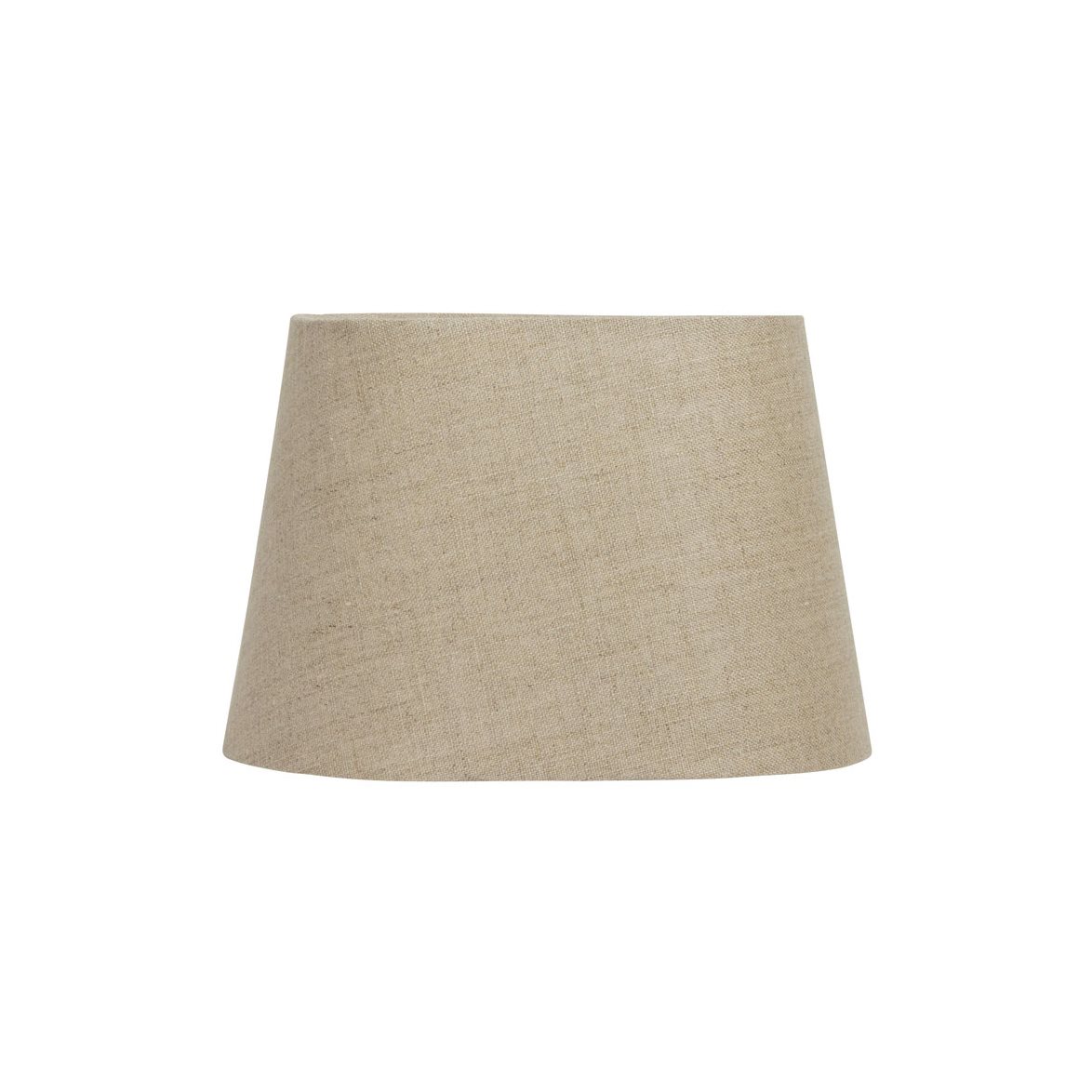 Basic oval lampskärm, natur 20cm