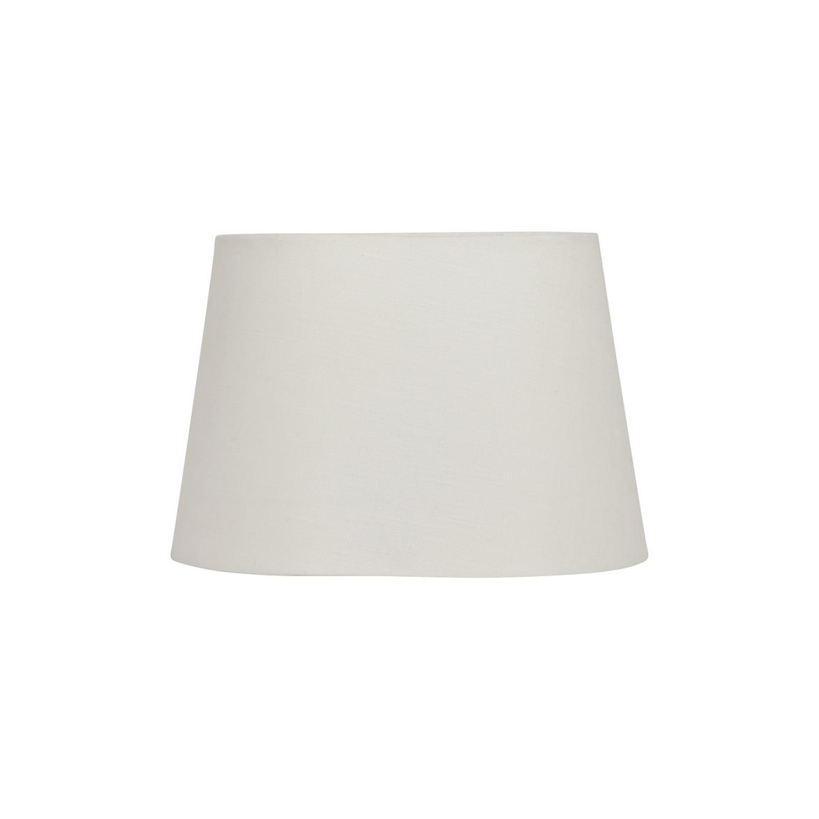 Basic oval lampskärm, vit 20cm