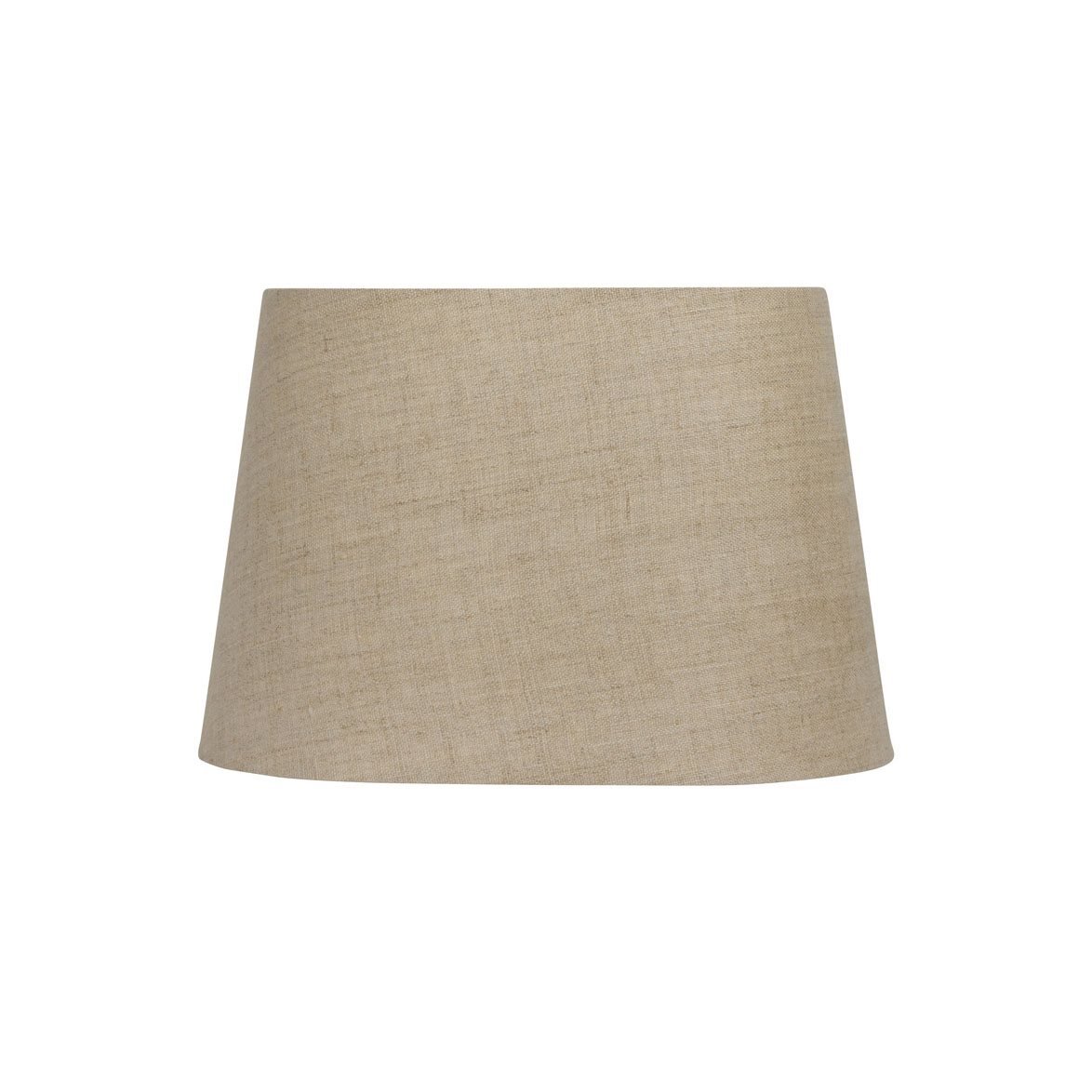Basic oval lampskärm, natur 26cm