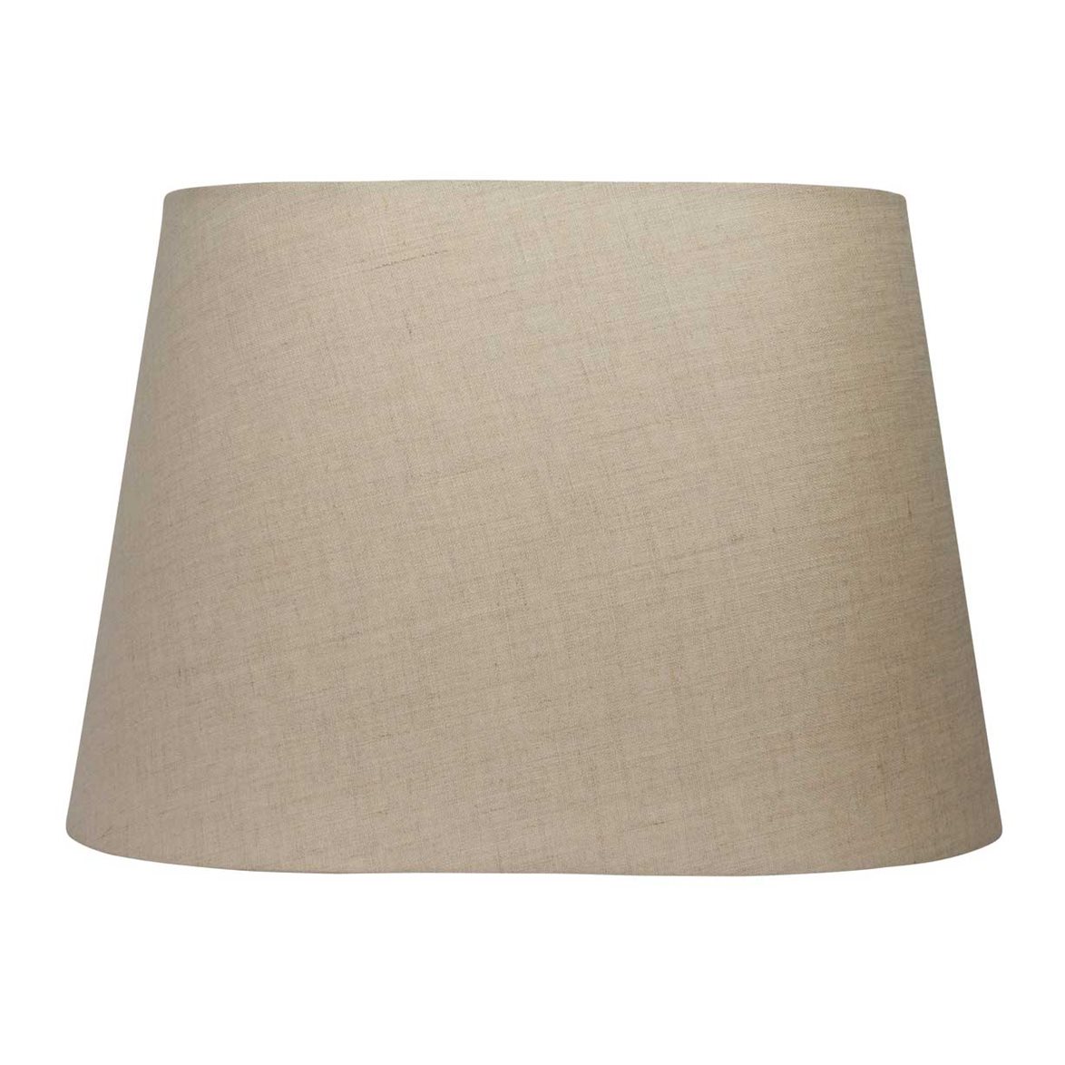 Basic oval lampskärm, natur 38cm