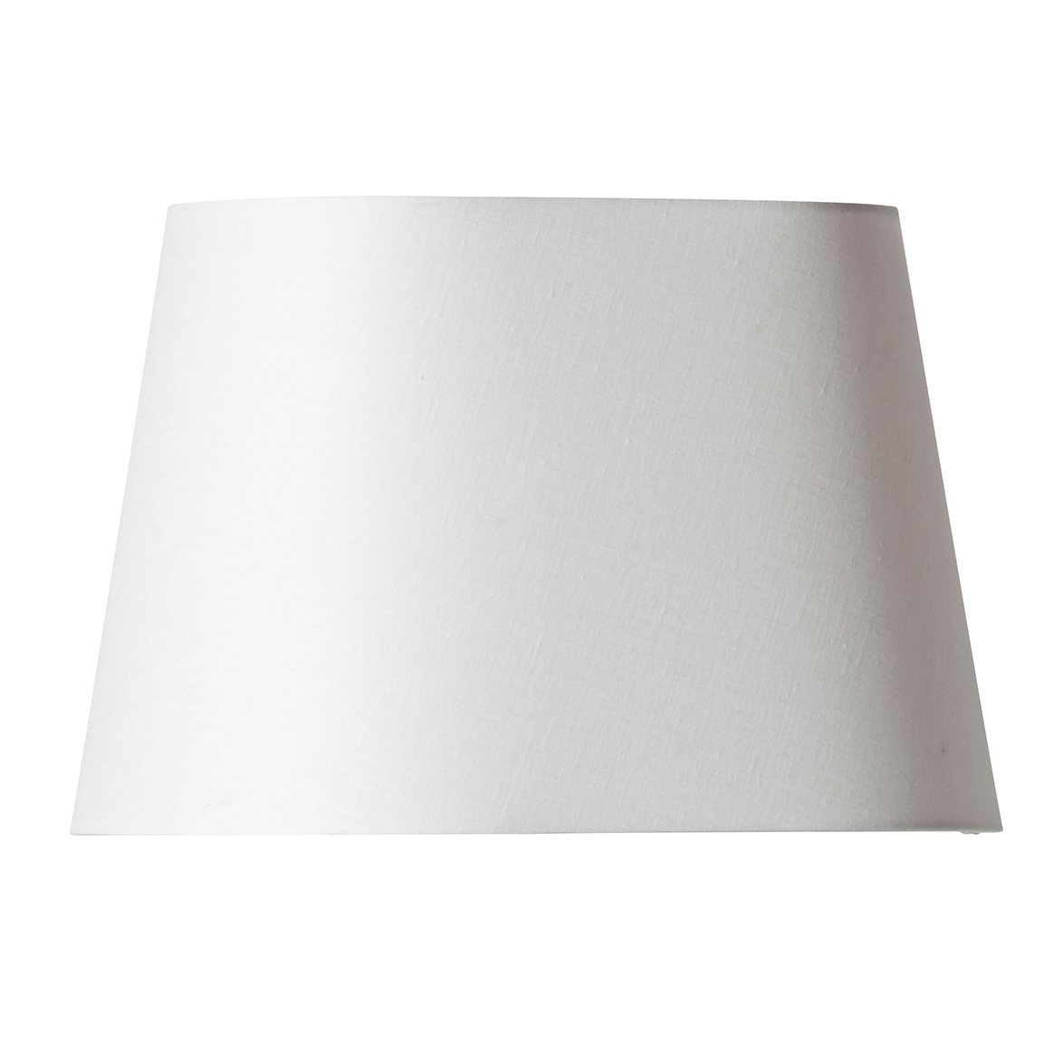 Basic oval lampskärm, vit 38cm