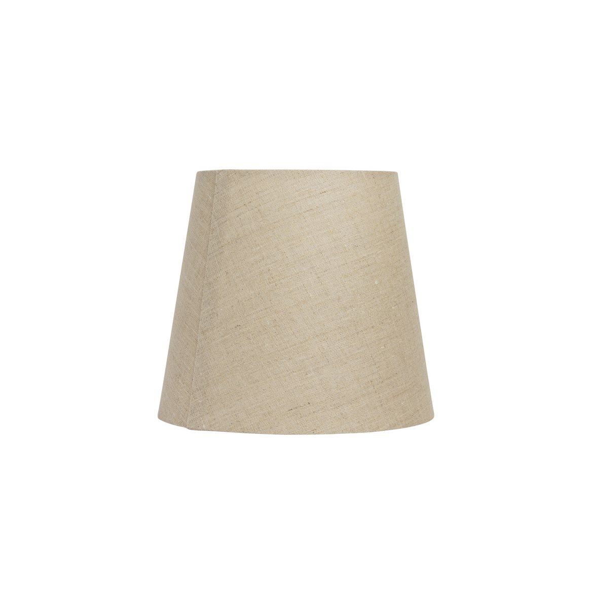 Basic straight lampskärm, natur 20cm