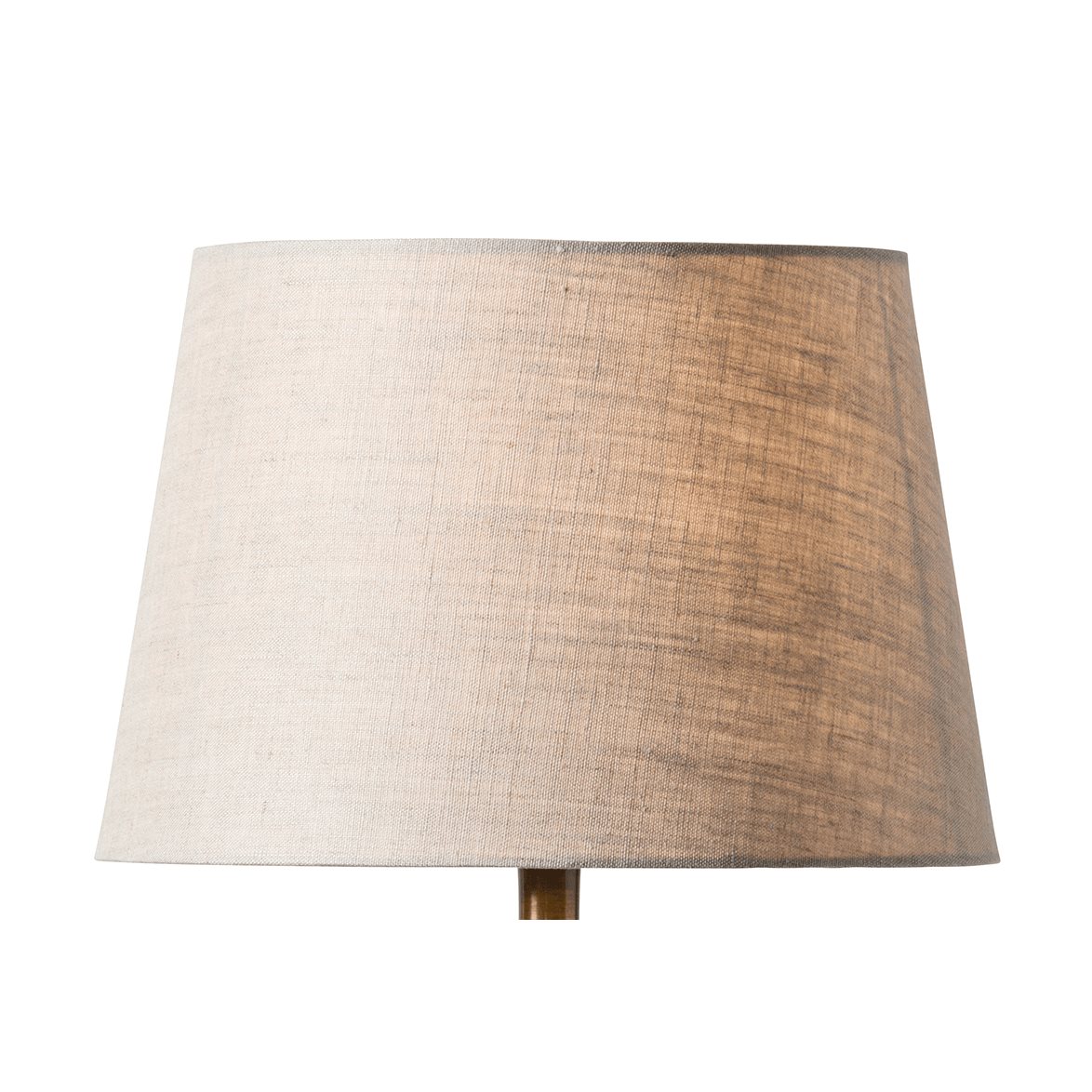 Basic straight lampskärm, natur 28cm
