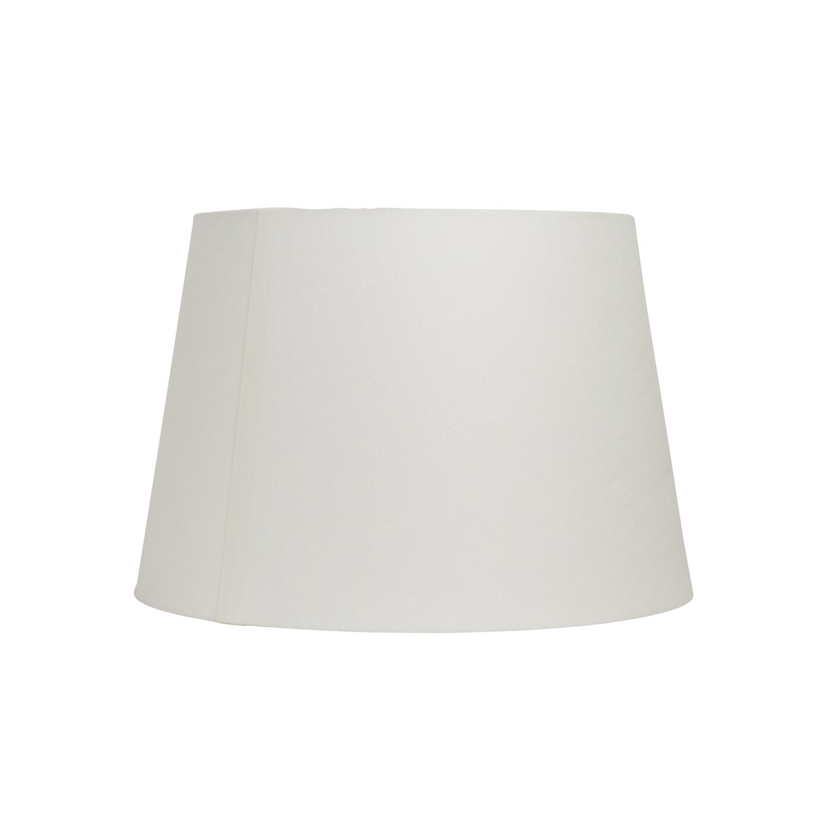 Basic straight lampskärm, vit 28cm