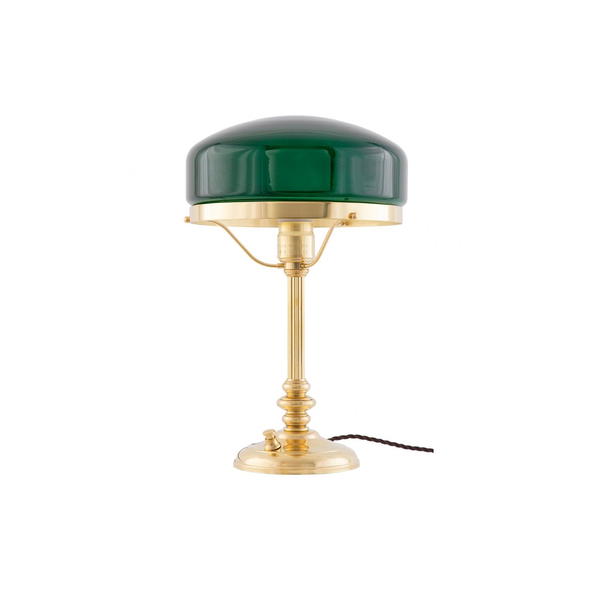 Karlfeldt  Bordslampa, Polerad mässing
