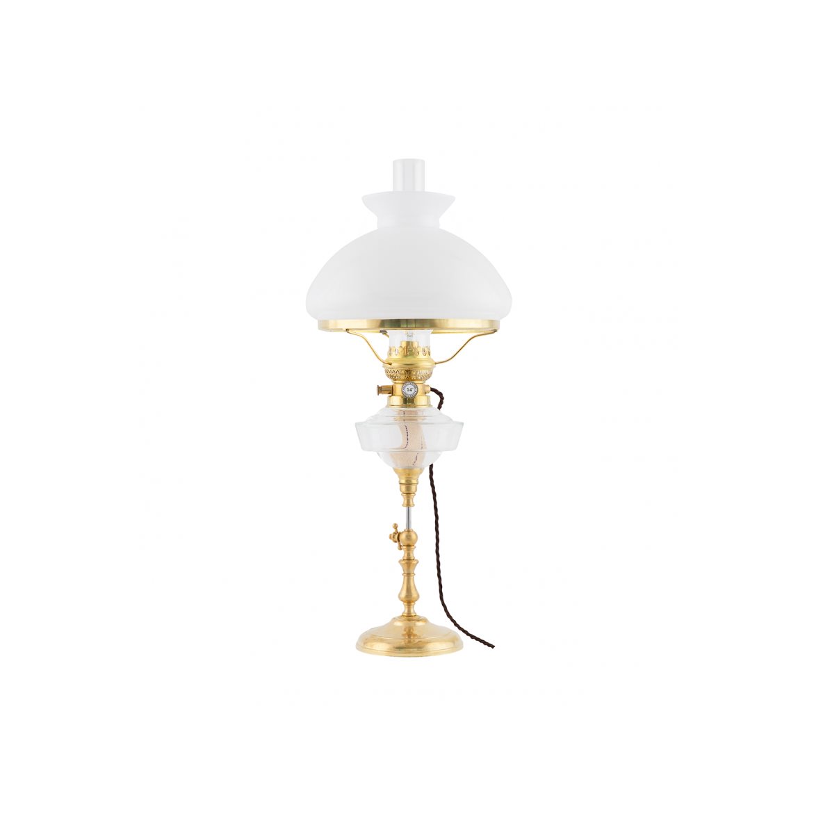 Ekholmen Bordslampa m. skärmring, Polerad mässing
