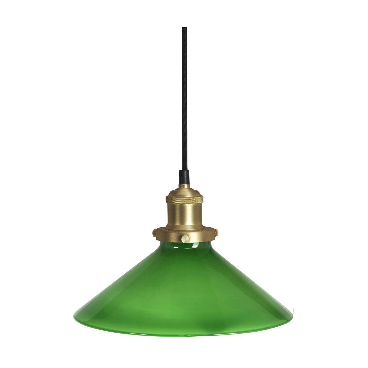 August Fönsterlampa, Grön 25cm