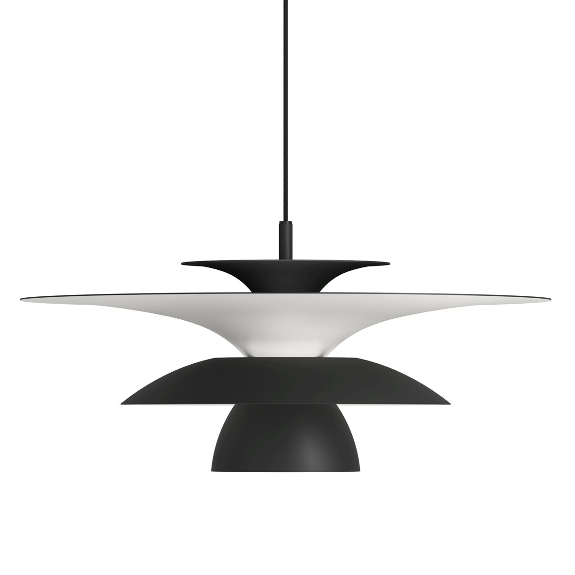 Belid Picasso pendel flat svart | Inomhusbelysning - Taklampor - Taklampor hängande | Lampspecialisterna