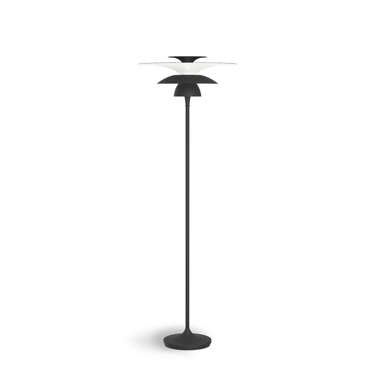 Belid Picasso golvlampa flat svart