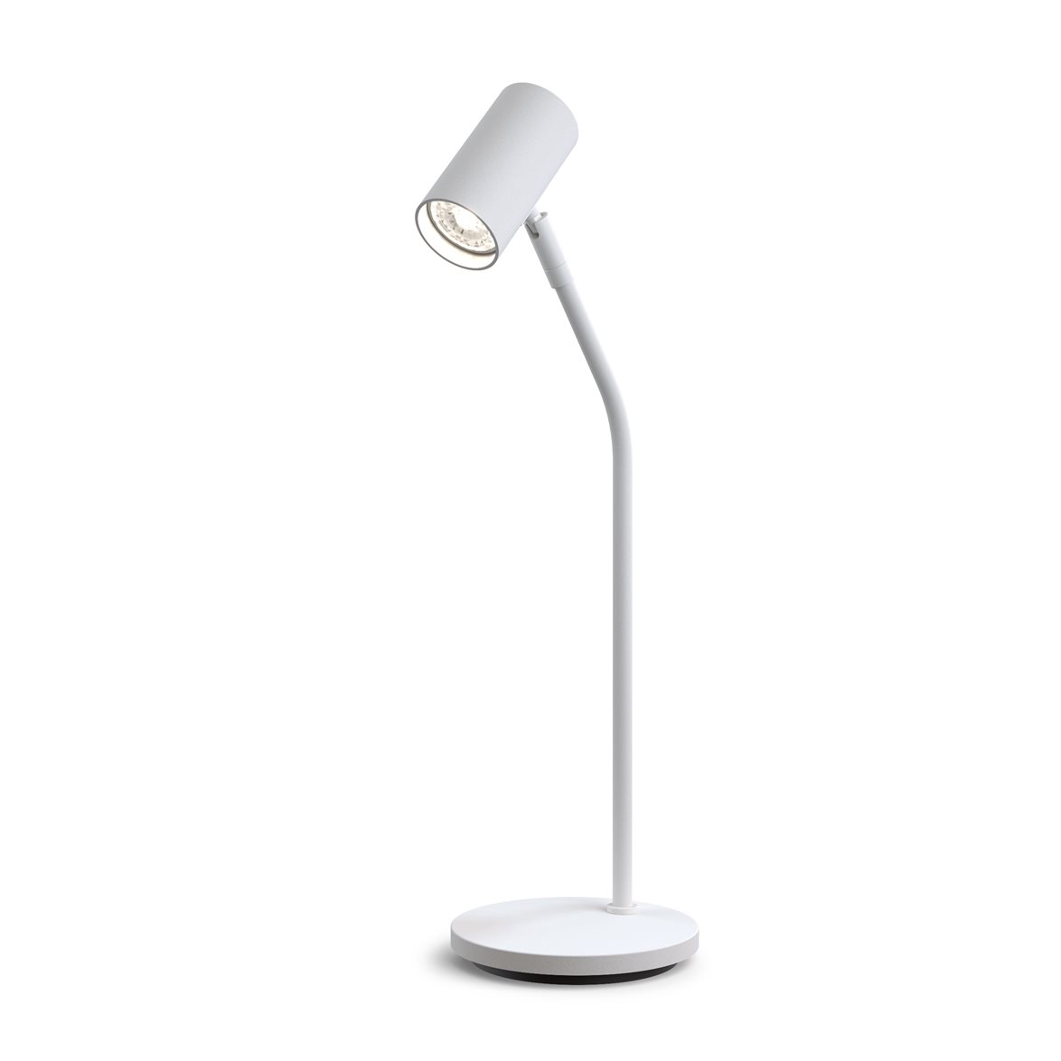 Belid Tyson bordslampa vit struktur