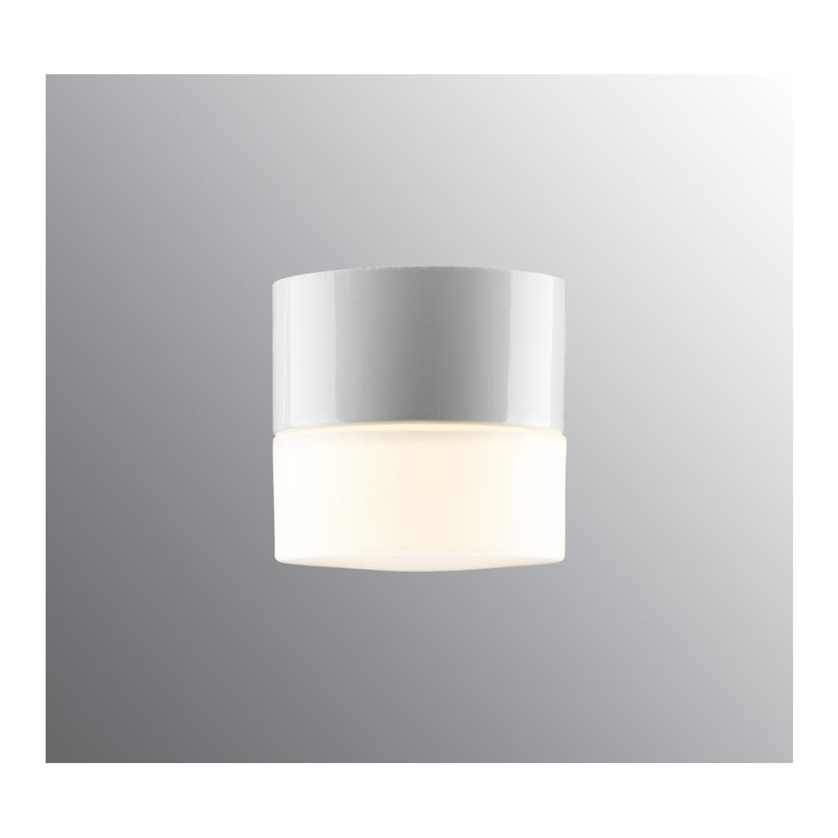 Opus plafond 100/100 LED, vit/opal