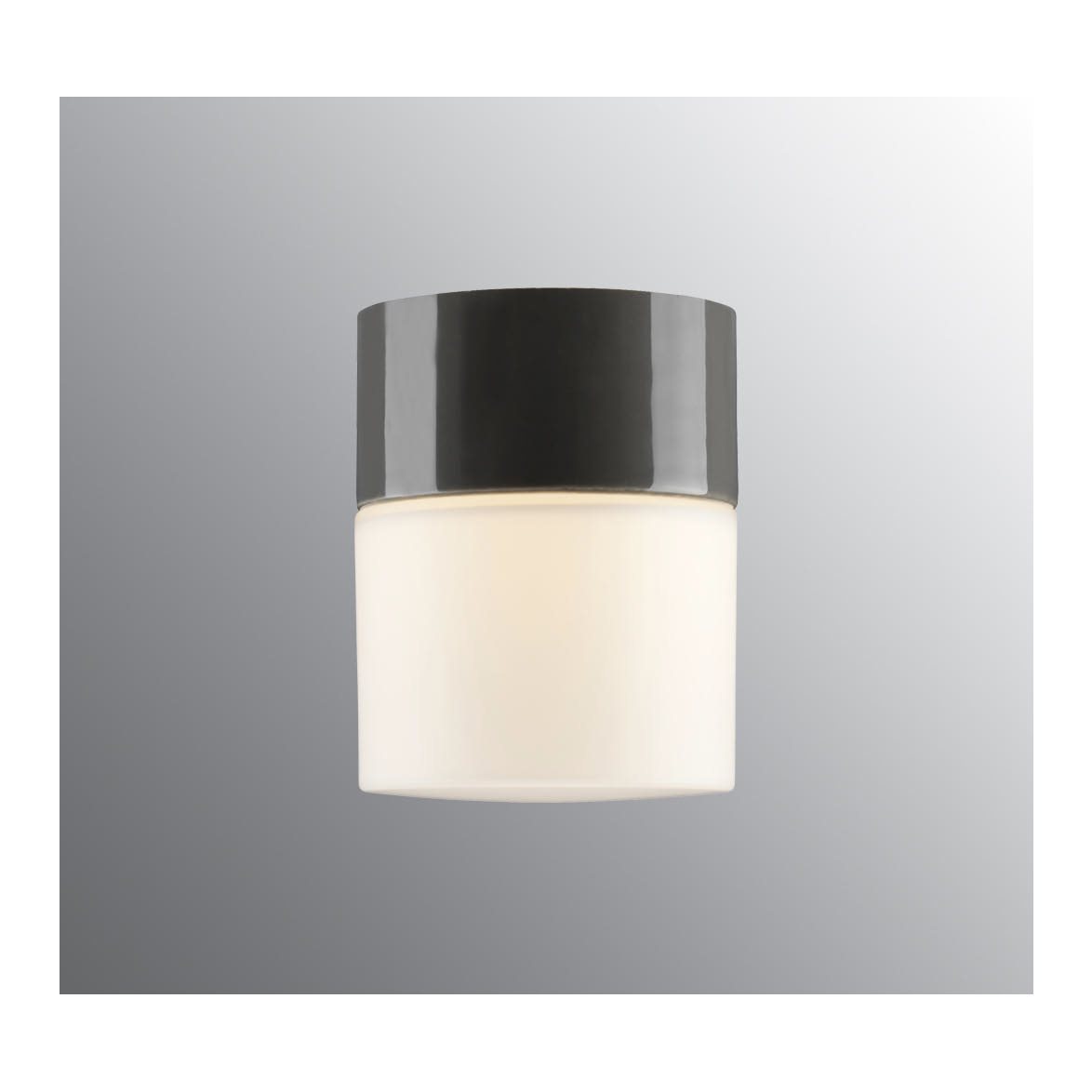 Opus plafond 100/125, grå/opal