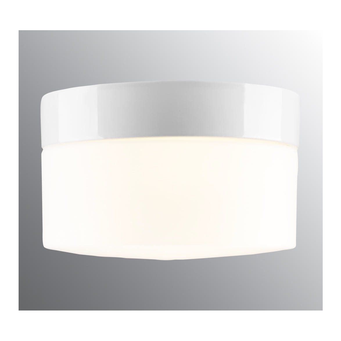 Opus plafond 200/131, vit/opal