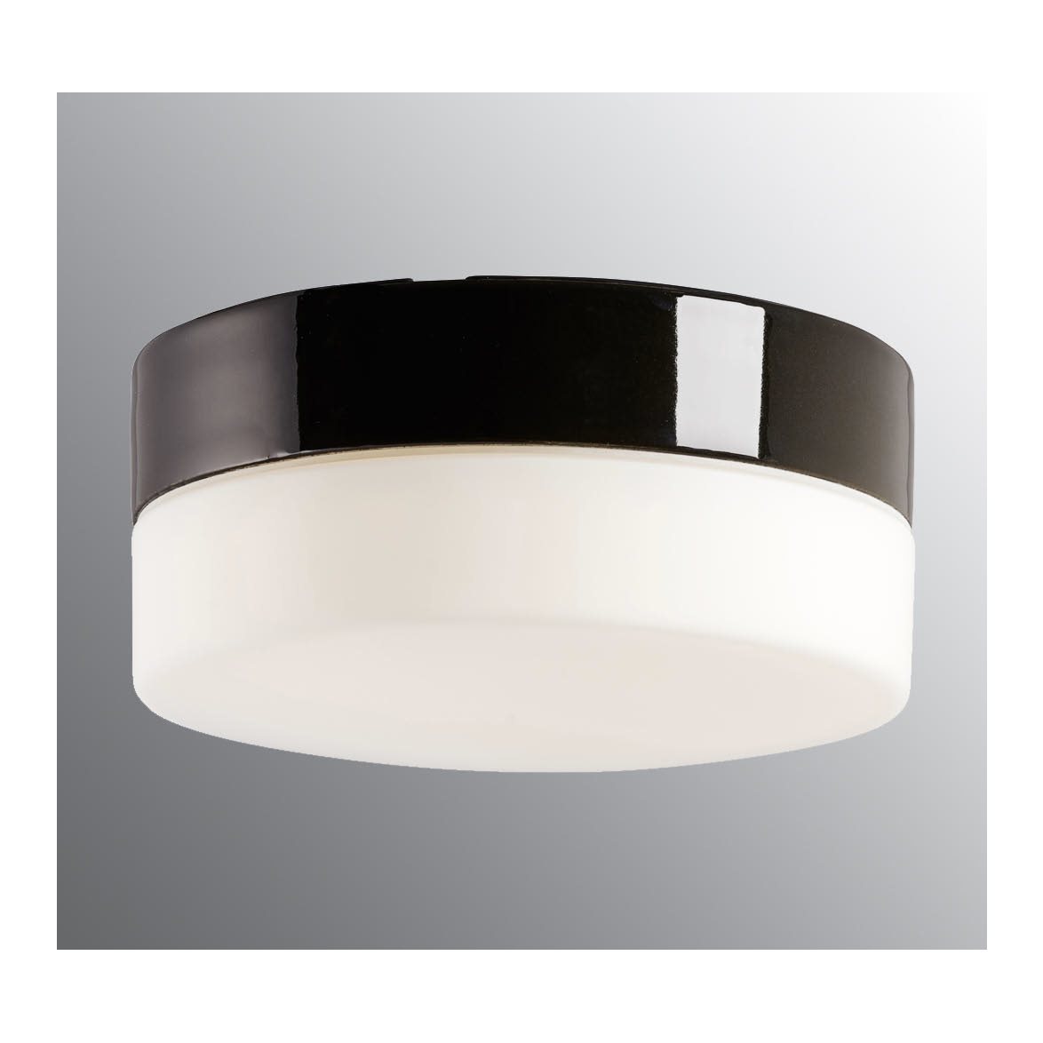 Opus plafond 200/100, svart/opal