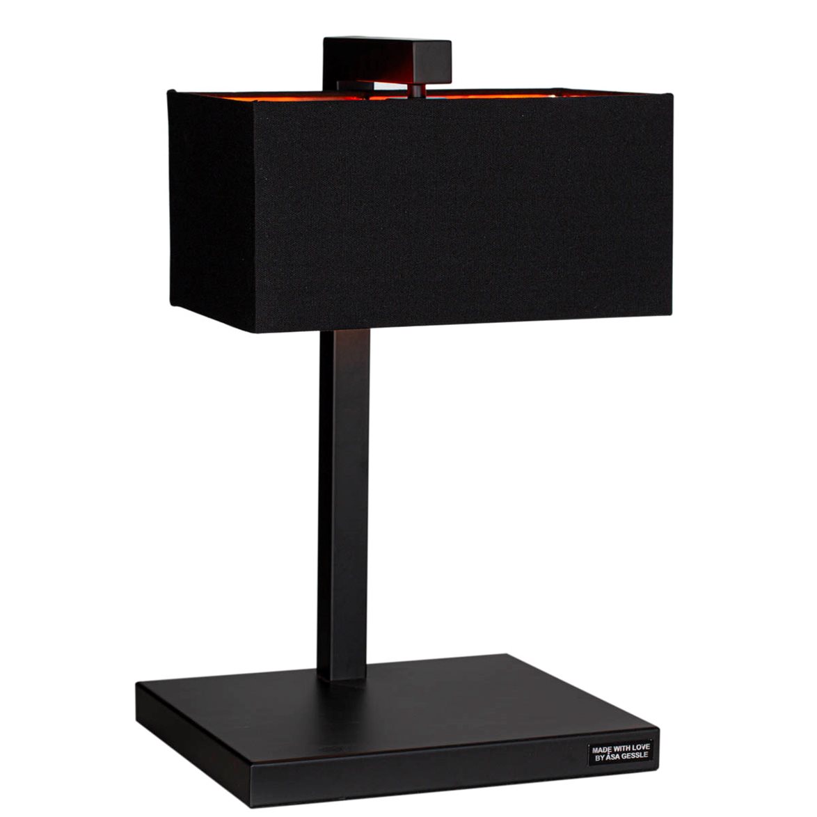 Love Me Tender Bordslampa, Matt svart 50cm