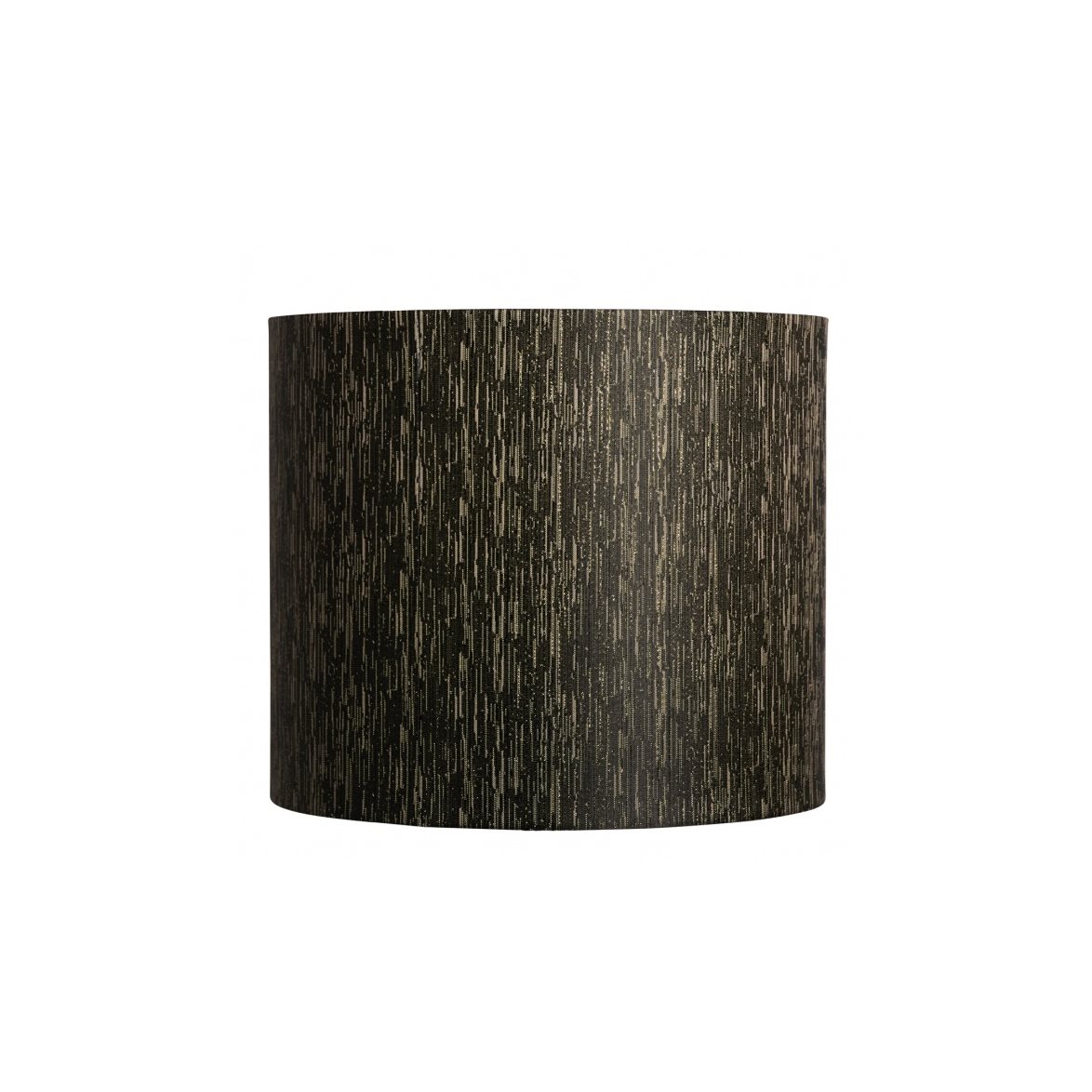 Erica lampskärm, black/gold 29cm