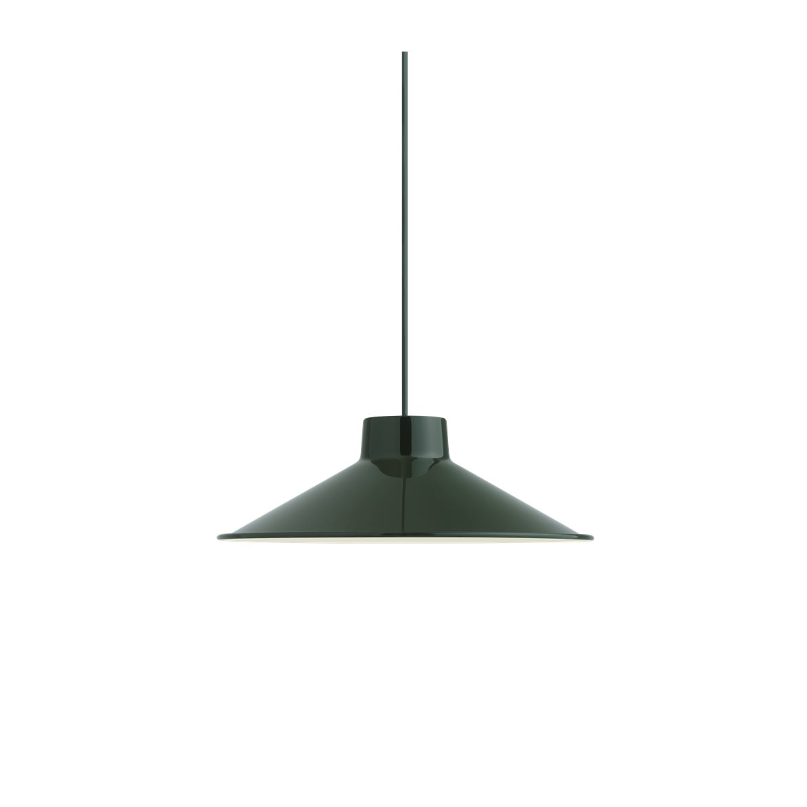 Top pendel Ø 36cm, Mörkgrön