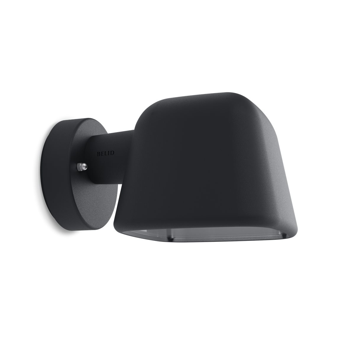 Belid Boo vägglampa IP44 svart struktur | Utomhusbelysning - Fasadbelysning | Lampspecialisterna