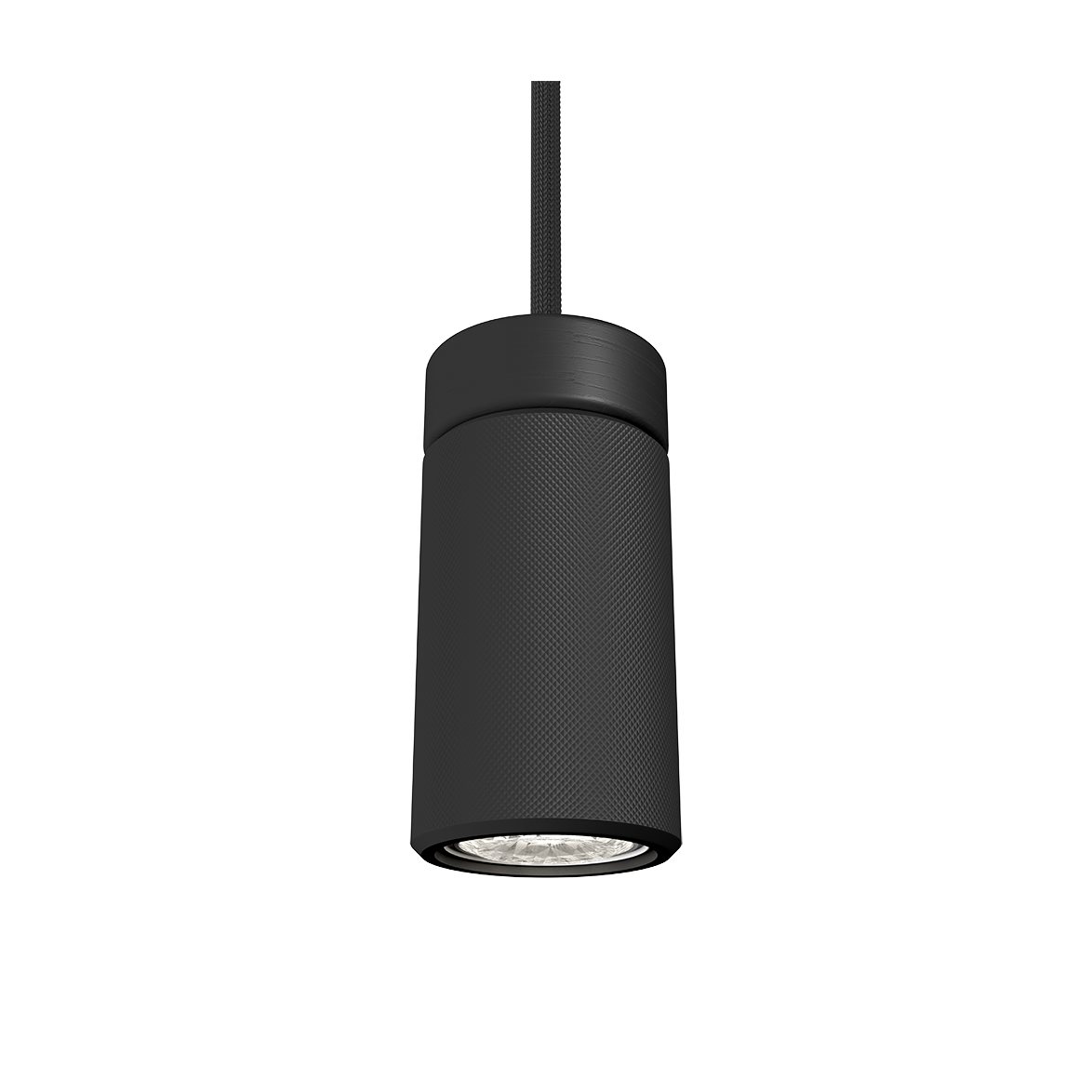 Holder pendel svart GU10