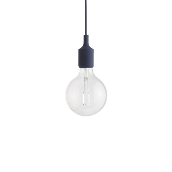 E27 Pendel LED takupphäng, Midnight Blue
