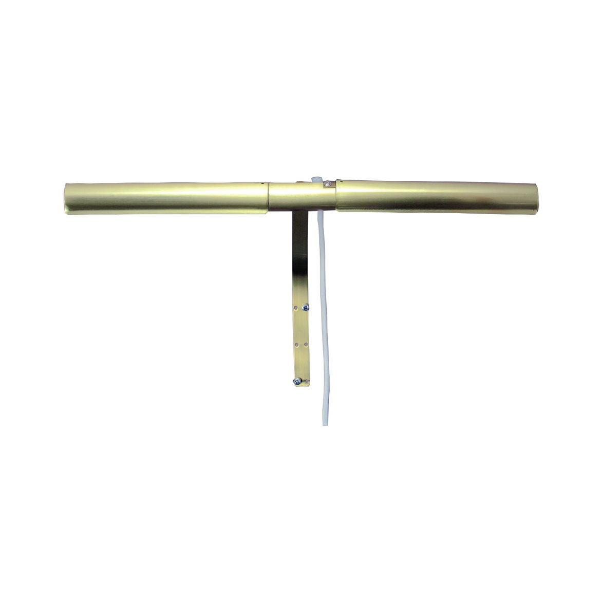 PICASSO tavelbelysning dubbel, mässing 8cm