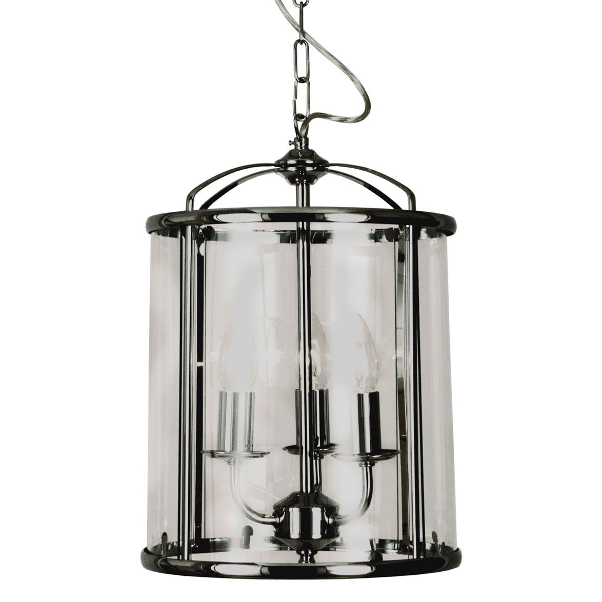 BUDGIE taklampa, krom Ø28