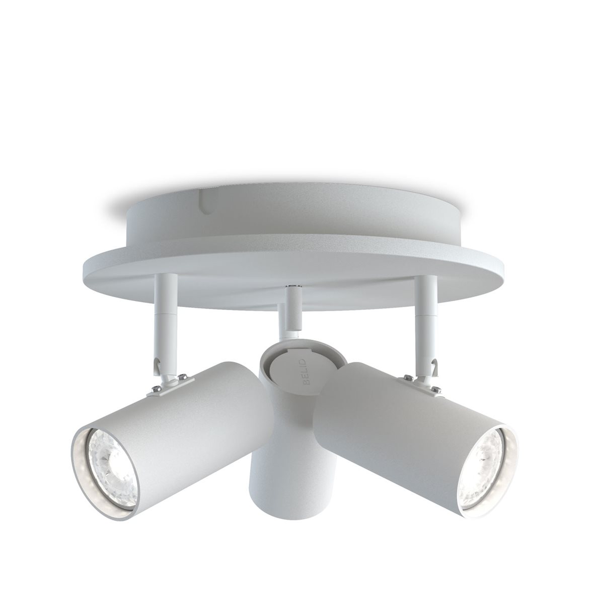 Belid Tyson 3-spot white structure GU10