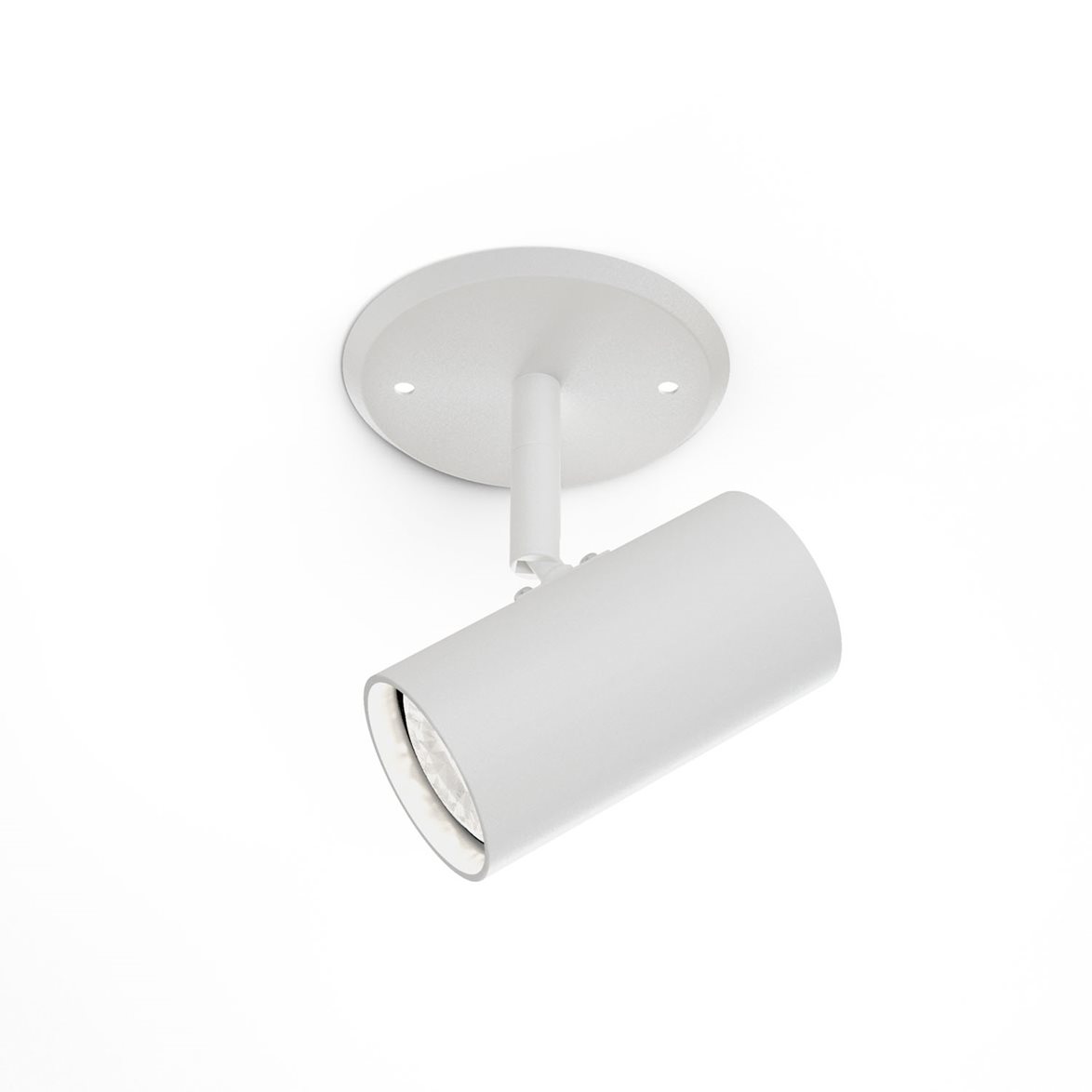 Belid Tyson single spotlight white structure GU10 | Inomhusbelysning - Spotlights tak | Lampspecialisterna