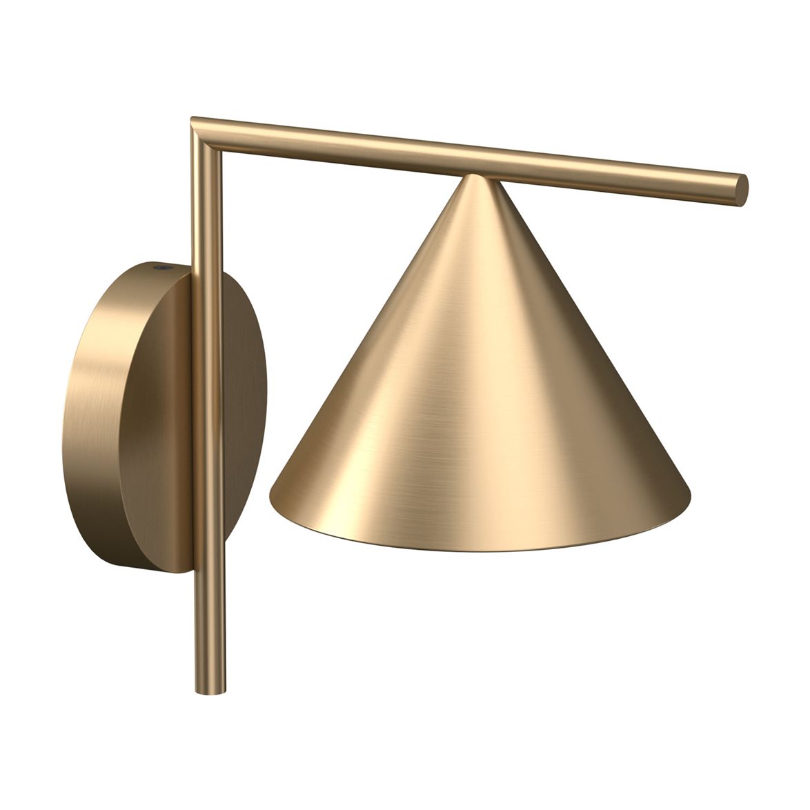 FLOS C.FLINT OUT WALL 27K EU BRASS BRU