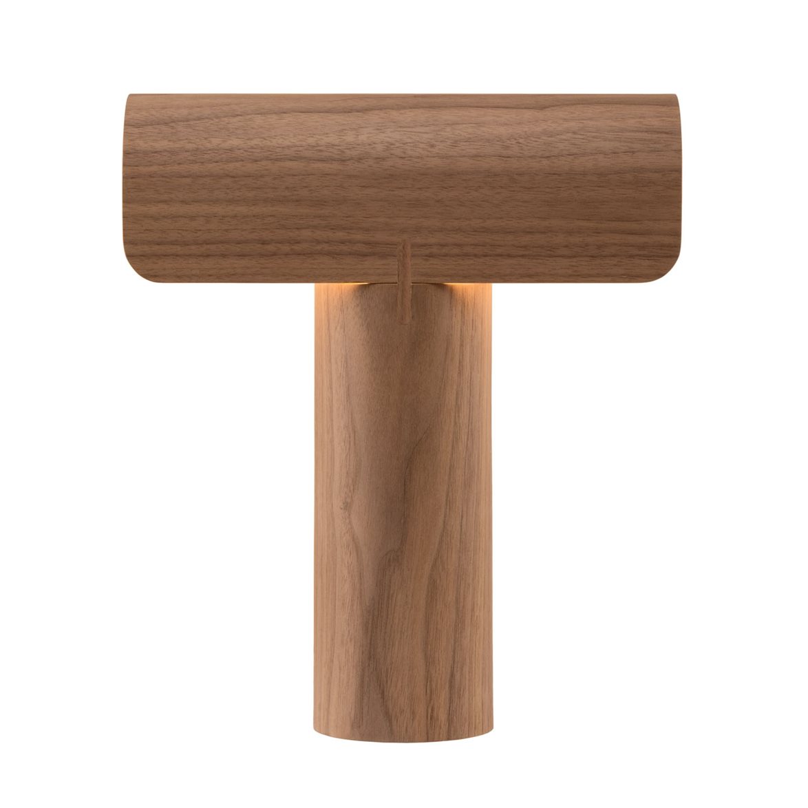 Teelo bordslampa, valnöt 38cm