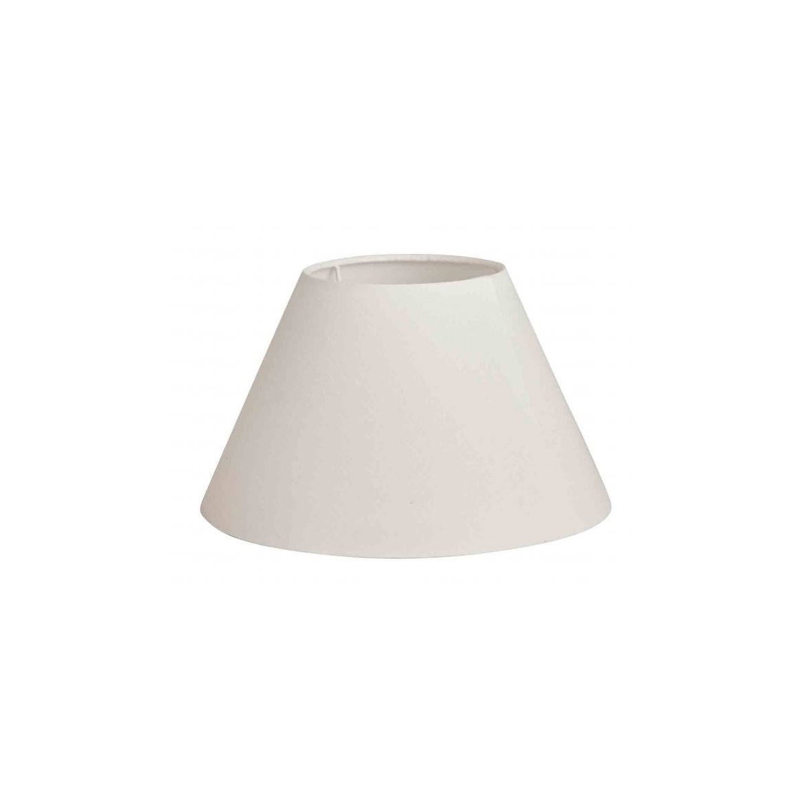 Basic Wide lampskärm 30cm White